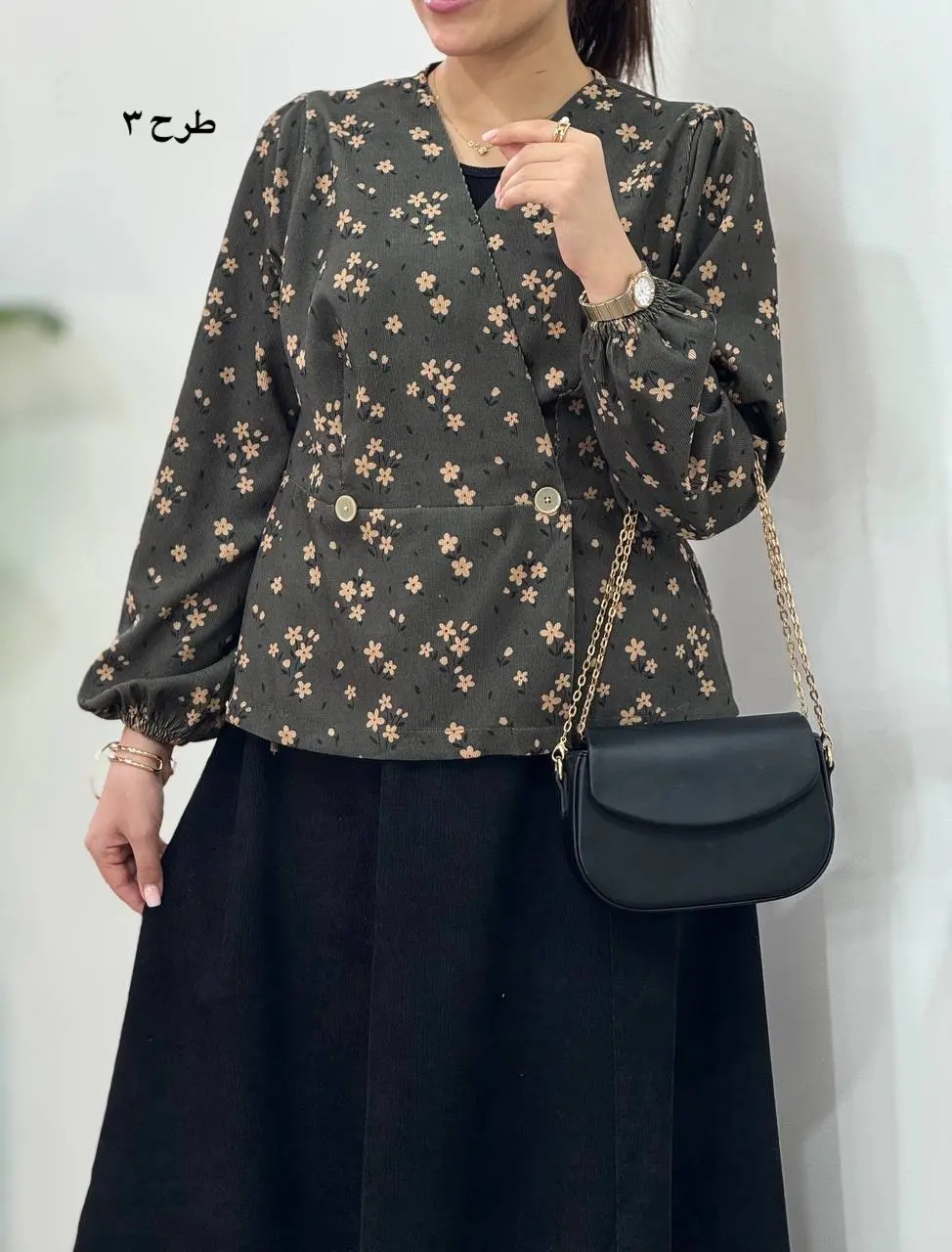 ست تونیک و دامن هانیل 4 کد 4228